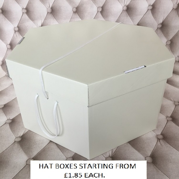 All Cream Hatboxes